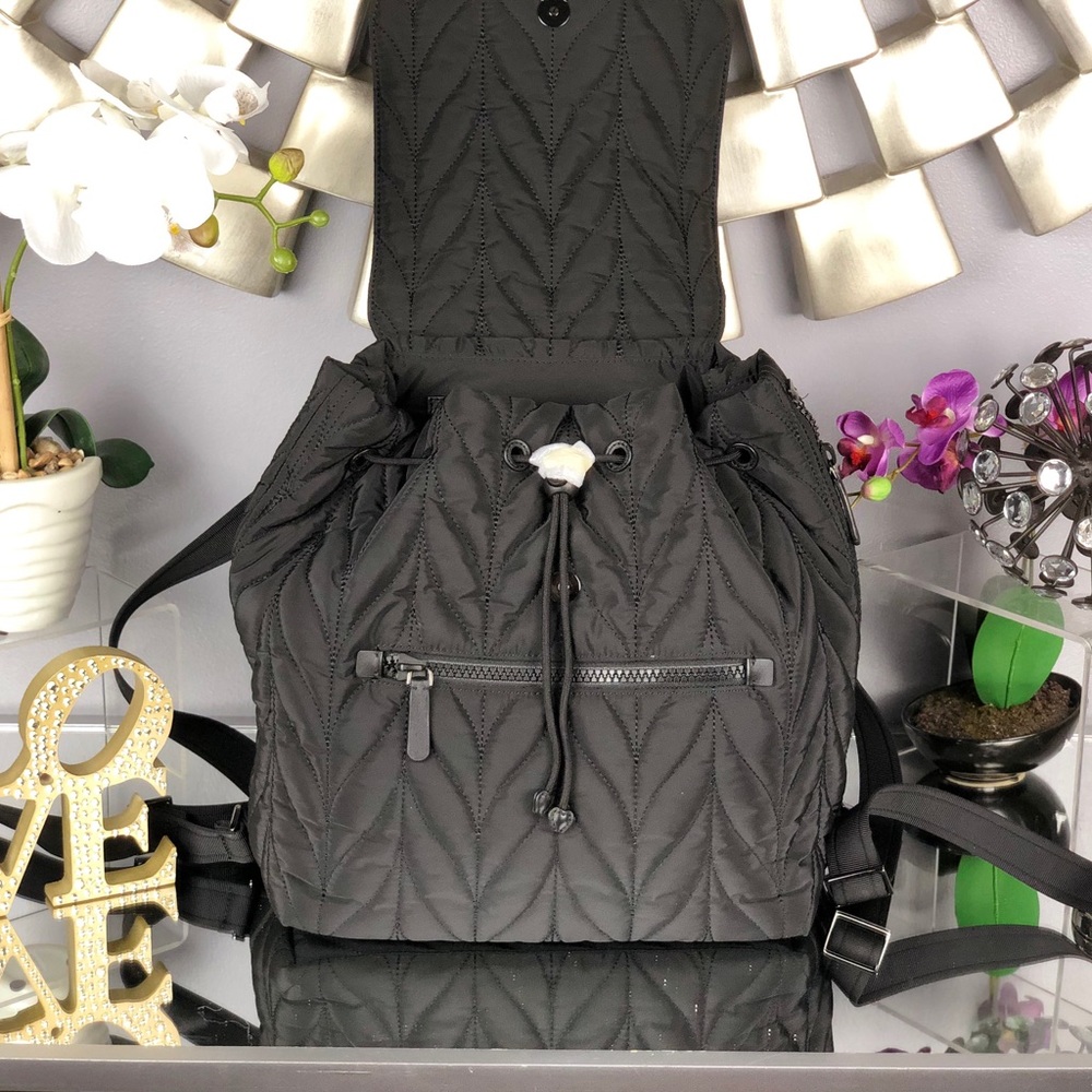 Kate Spade Ellie Large Flap Quilted Backpack - Picture 4 of 8